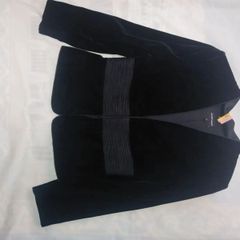 SALE✨美品定価1６５０００円EMPORIO ARMANI黒ベロアジャケット