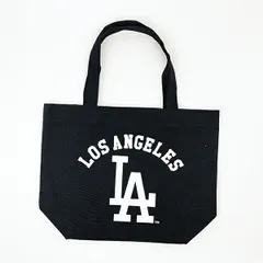 MLB(メジャーリーグ) ドジャース キャンパストートバッグ ブラック