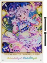 【中古】アクリルスタンド・アクリルパネル 神崎蘭子 アクリルプレート シンデレラガールver. 「アイドルマスター シンデレラガールズ」