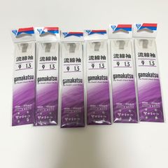 【6点セット】がまかつ gamakatsu 流線袖 サイズ10ハリス2