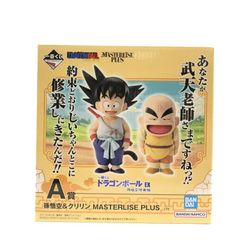 [중고] 미개봉) A상 손오공&크릴린 MASTERLISE PLUS 이치 반 쿠지 드래곤 볼 EX 손오공 수업편 [66]