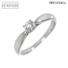 ティファニー　リング0.25ct サイズ　10.5 婚約指輪-一番人気のスリムな定番ティファニーセッティング|福岡
