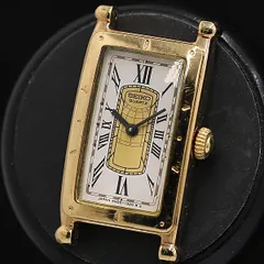 VTG Seiko Watch Women 23mm White Dial Gold Tone Rectangle 4N00-6760 New  Battery | eBay
