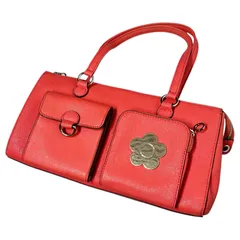 MARY QUANT(マリークワント) ロゴ 2ポケット ワンショルダー バッグ ピンク