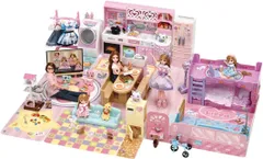 レア 1989年 当時物 リカちゃんファミリーハウス 家族だんらん 人形 お家 レア 1989年 当時物 リカちゃんファミリーハウス 家族だんらん