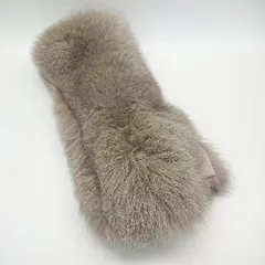 ◇ sagafurs サガファーズ 高級毛皮 成人式 振袖 ショール ブラウン レディース E 【1305180002721】