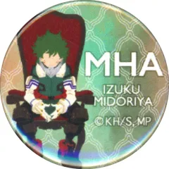 【中古】バッジ・ピンズ 緑谷出久 「僕のヒーローアカデミア ヒーロープラザ まめかん トレーディングミニ缶バッジ ～座れ!イス!アイコンイラストver～」