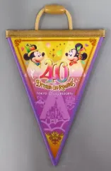 【中古】置物・装飾品 ミッキー＆ミニー(イエロー～パープル) ドリームガーランド 「東京ディズニーリゾート40周年 “ドリームゴーラウンド”」 東京ディズニーリゾート限定