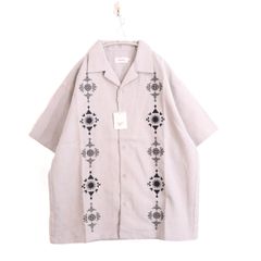 90sヴィンテージ】BARACUTA バラクータ 刺繍シルクシャツ - メルカリ