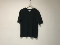 本物アニエスベーオムagnesb.hommeコットン半袖Tシャツメンズサーフアメカジミリタリーストリートスケーターワークビジネススーツモードゴルフドレスインナーロックバイカー黒ブラック1S日本製のサムネイル