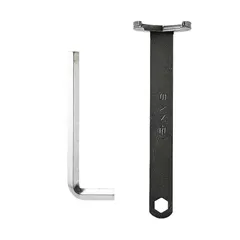 【新品】 SANEI(旧社名:三栄水栓製作所)ナット締付工具 対辺約38mm 水栓取付 六角スパナ付 長さ210ｍｍ PR357 0のサムネイル