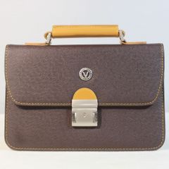 GIORGIO VALENTI セカンドバック　レザー　メンズ　クラッチバッグ　鍵付き