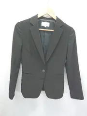 ◇ Θ UNTITLED アンタイトル フォーマル 長袖 テーラードジャケット サイズ1 ブラック系 レディース E  【1507230009821】