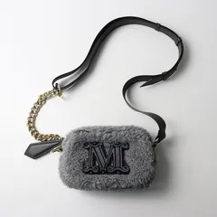 匿名配送※マックスマーラ テディショルダーバッグ ロゴ刺繍付き