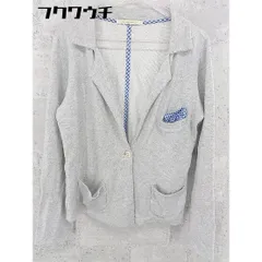 ◇ ◎ LUCA/LADY LUCK LUCA ルカ レディラックルカ シングル 1B 長袖 ジャケット サイズ38 グレー レディース 【中古】 【1002801823214】