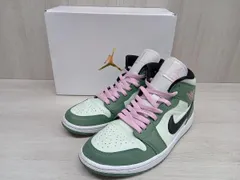 NIKE ナイキ WMNS AIR JORDAN 1 MID SE DUTCH GREEN スニーカー 27.5cm
