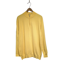 00s〜 LLBean cashmeremix halfzipCottonknit