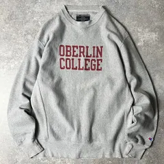 00s Champion 2段 カレッジ プリント オリジナル リバースウィーブ スウェット トレーナー M / 00年代 オールド チャンピオン