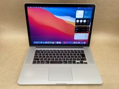 MAC+WINDOWS同時インストール済 アップル MACBOOKPRO CI7-2200 CI7(4770HQ)-2.2GHZ 15.4インチ 16GB 256ＧB A1398 MACOS BIGSUR 11.4　MID2015