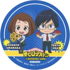 【中古】コースター(キャラクター) 麗日お茶子＆飯田天哉 グループコースター 「僕のヒーローアカデミア×animatecafe」 対象商品購入特典