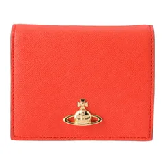 新品 ヴィヴィアン ウエストウッド Vivienne Westwood 2つ折り財布 オレンジ
