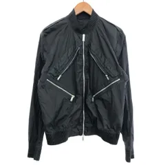 新品 DSQUARED 黒ブルゾン サイズ50 ディースクエード ディースクエアード メンズ ブルゾン DSQUARED2 ブランド アウター