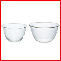 【激安！】MXP-2606 日本製 1500/2200ml 2個セット ボウル 耐熱ガラス HARIO(ハリオ)