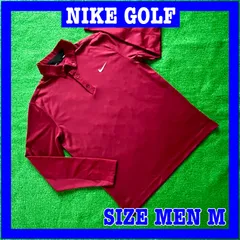 NIKE GOLF ナイキゴルフ 長袖 ロゴプリント ボタンダウン ストレッチ ゴルフシャツ M
