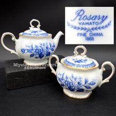 MZ543) Rosary Yamato ティーポット シュガーポット セット 現状品
