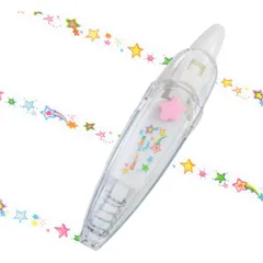 デコレーションテープ ペン 星 手帳 デコ スケジュール 手紙 カレンダー アルバム きらきらぷんぷん丸 DEPN-001