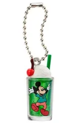 【中古】キーホルダー ミッキーマウス 「ディズニーキャラクター レトログラスミニチュアチャーム」