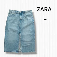 ZARA  デニム  スカート  Ｌレディース ザラ