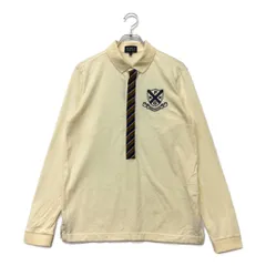 未使用品 メンズ パーリーゲイツ PEARLY GATES 長袖ポロシャツ 4(M) アイボリー