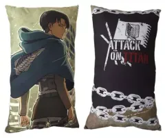 【未使用】進撃の巨人 リヴァイ 抱き枕 145cm×50cm クッション有り Amazon.co.jp: 進撃の巨人 リヴァイ兵長 抱き枕（芯を含む