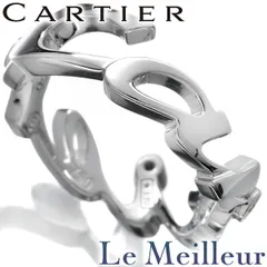 最終値下げ】カルティエ シグネチャー リングsize49 18KWG