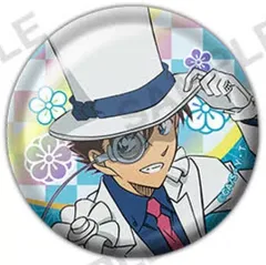 【中古】バッジ・ピンズ 怪盗キッド 「名探偵コナン トレーディングホログラム缶バッジ vol.3」