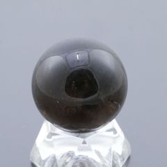 スモーキークォーツ丸玉 31mm 41.3g 天然石・置物 煙水晶 厄除け 除障 魔除け 破魔 台座は付属しません