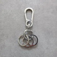 3連リング カラビナ キーホルダー HUF アメカジ 古着　ヴィンテージ