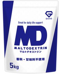 マルトデキストリン 5kg デキストリン カーボパウダー 炭水化物 GronG（グロング）