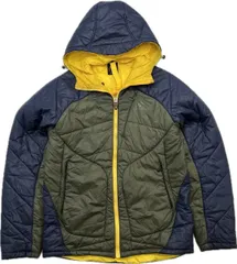 adidas ☆ アディダス 中綿 インサレーテッド ジャケット グレー オリーブ イエロー O 秋冬 人気 スポーツ トレーニング アウトドア■K273