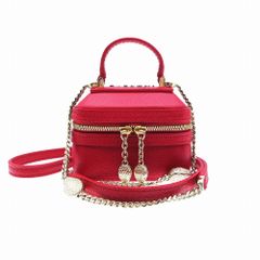 極美品 BVLGARI ブルガリ セルペンティ フォーエバー ミニジュエリー ボックス 291896 マイクロ ショルダーバッグ 【中古】 /TNT