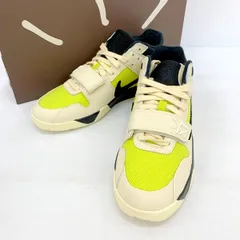 Travis scott NIKE トラビススコット ナイキ スニーカー JORDAN JUMPMAN JACK TR FZ8117-102 メンズ 26.5㎝ ベージュ系 靴 DF16645■