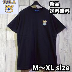 夏物新作！【UCLA/ユーシーエルエー】ワンポイント胸刺繍  半袖Tシャツ 半T ロゴ ジョー シンプル ペアルック アメカジ ストリート カジュアル ホワイト White ブラック Black 252AN1ST425 新品 未使用 正規品 送料無料