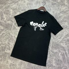 訳あり MONCLER グラフィックロゴ Tシャツ オレンジ XLサイズ - メルカリ