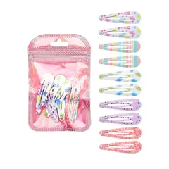 パッチンピン 髪留め キッズヘアピン 女の子 サイドクリップ ヘアアクセサリー ヘアピン 子供用 髪飾り 子供 髪留め ヘアアクセサリー ヘアクリップ プレゼント (タイプ-C1)