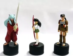 【中古】ペットボトルキャップ 犬夜叉バトル3体セットB 犬夜叉ボトルキャップ 少年サンデー応募者全員サービス