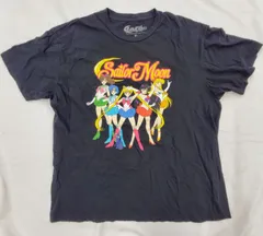 美少女戦士セーラームーン  アニメTシャツ XLサイズ ブラック fg0819-10