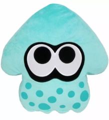 [중고] 쿠션·안아 베개·본체(캐릭터) 오징어(터키석) 쿠션 [Splatoon(스플라툰)]