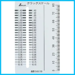 [특가상품] 소쿠테이) 크랙 스케일 카드형 신와 실측 (신와 58699)