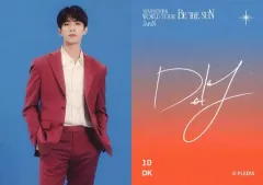 【中古】コレクションカード(男性) 10：SEVENTEEN/DK(ドギョム)/「SEVENTEEN WORLD TOUR [BE THE SUN] - JAPAN」フォトカード